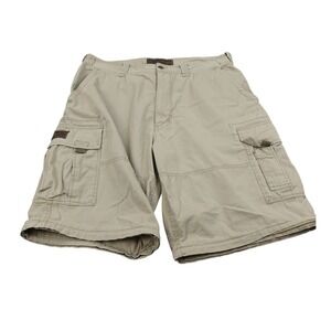 Vintage Abercrombie Fitch Mens XL 36 Cargo Shorts Casual Outdoor Khaki Y2K Baggy